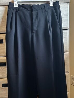 GAP Black Wide-Leg Women's Pants